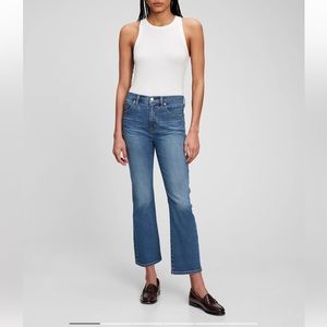 Gap high rise kick fit jeans size 26/2L